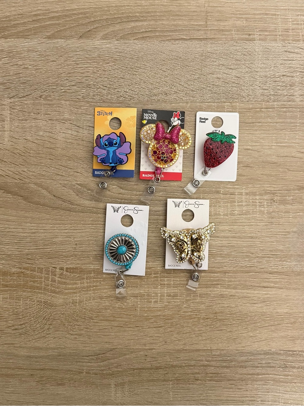 Cute Retractable Badge Reels $20 Each NWT